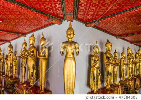 曼谷Wat Pho菩薩雕象 曼谷Wat Pho菩薩雕象 47584505