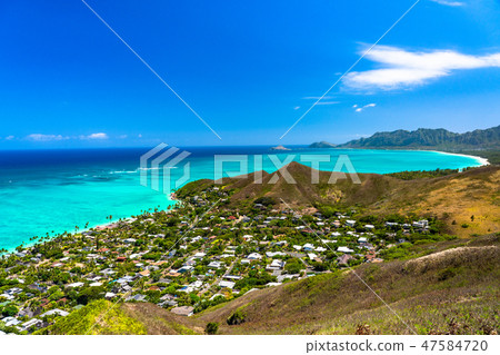 "Hawaii" Lanikai pill box view · Kailua "Hawaii" Lanikai pill box view · Kailua 47584720