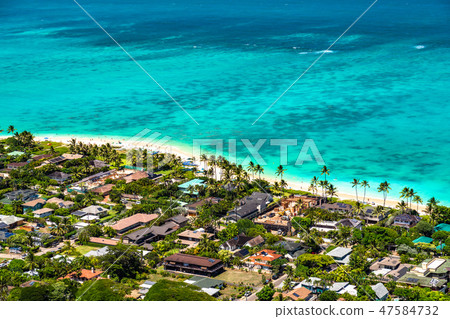 "Hawaii" Lanikai pill box view · Kailua "Hawaii" Lanikai pill box view · Kailua 47584732
