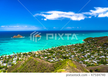 “夏威夷”Lanikai藥盒視圖·凱魯瓦 “夏威夷”Lanikai藥盒視圖·凱魯瓦 47584740