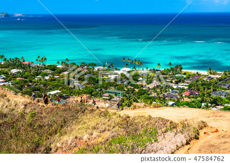 "Hawaii" Lanikai pill box view · Kailua "Hawaii" Lanikai pill box view · Kailua 47584762