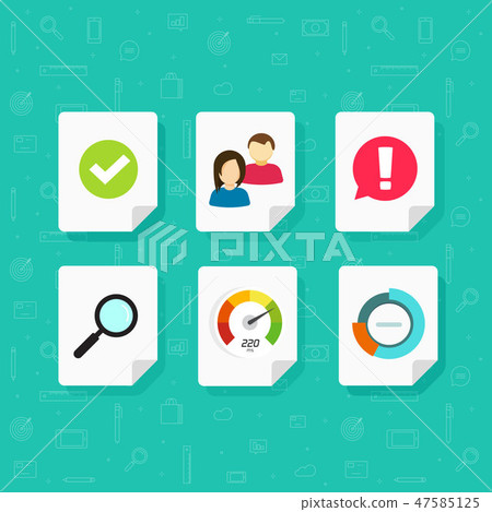 Vector icons set isolated on white clipart Vector icons set isolated on white clipart 47585125