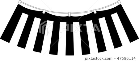Red And White Curtain Graduation Ceremony Stock Illustration