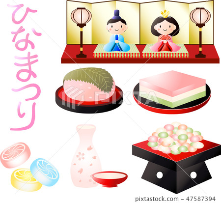 Hinamatsuri設置Peach的嘴Hina Doll Hikisaki Hina Dolla Kyoiku Sakurarochi 47587394