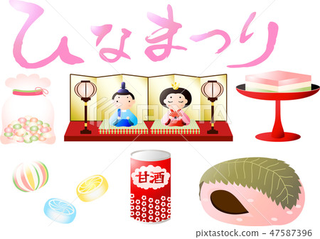 Hinamatsuri set Peach's mouth Hina Doll Hikisaki Hina Dolla Kyoiku Sakurarochi Hinamatsuri set Peach's mouth Hina Doll Hikisaki Hina Dolla Kyoiku Sakurarochi 47587396