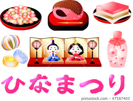 Hinamatsuri設置Peach的嘴Hina Doll Hikisaki Hina Dolla Kyoiku Sakurarochi 47587403