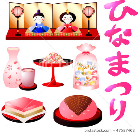 Hinamatsuri設置Peach的嘴Hina Doll Hikisaki Hina Dolla Kyoiku Sakurarochi 47587408
