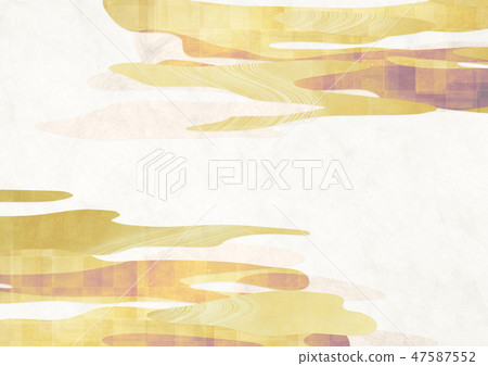 Japanese Style Background Material Texture Of Stock Illustration