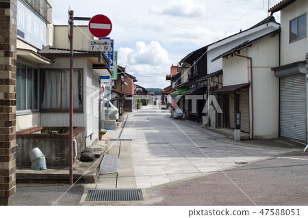 歷史城鎮的米科諾町街道 歷史城鎮的米科諾町街道 47588051