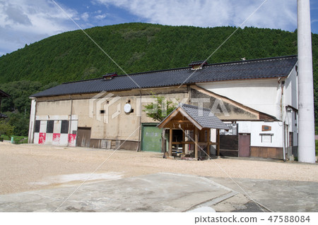 Historic city skyline Sake brewery in Mihonmachi 47588084