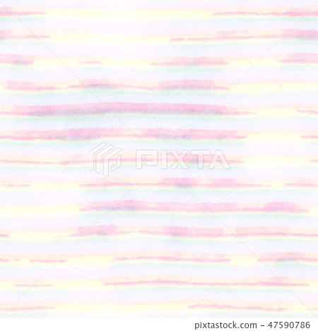 Watercolor striped background 47590786
