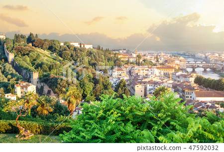 Firenze landmarks. Florence Italy Skyline 47592032