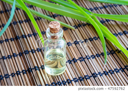 A bottle of lemon grass essential oil A bottle of lemon grass essential oil 47592762