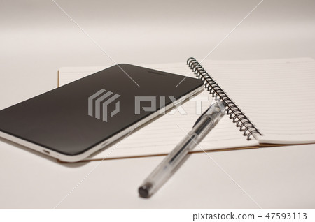 Tablet and notepad Tablet and notepad 47593113