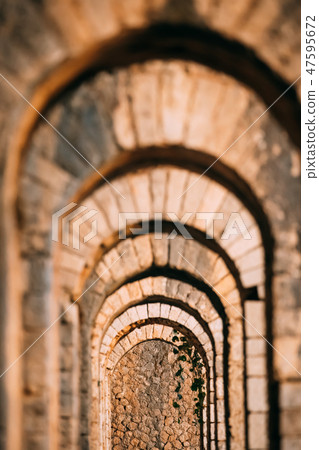 Terracina, Italy. Temple Of Jupiter Anxur Terracina, Italy. Temple Of Jupiter Anxur 47595672