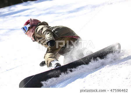 女性擋雪板 47596462