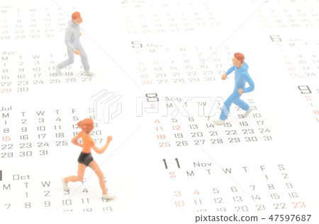 Calendar and exerciser Calendar and exerciser 47597687