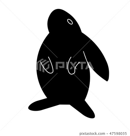 Easter themed vector rabbit illustration Easter themed vector rabbit illustration 47598035