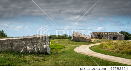 Concrete Bunkers Ponte Du Hoc 47598324