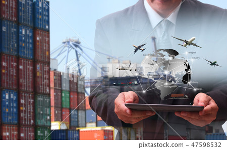 Transportation, import-export, logistic Transportation, import-export, logistic 47598532