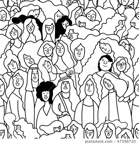 International Women Day. Vector International Women Day. Vector 47598720