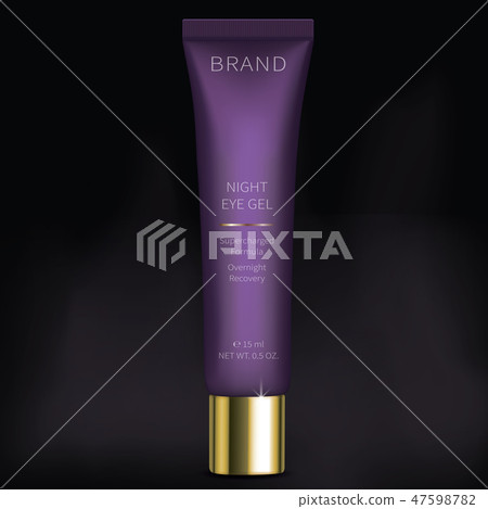 Night cosmetic gel for eyes skin care 47598782