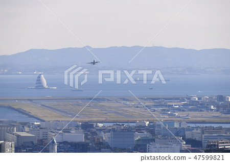 東京的都市風景風景羽田機場等看法在日本 東京的都市風景風景羽田機場等看法在日本 47599821