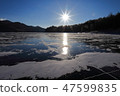 冷凍米糠湖和太陽 47599835