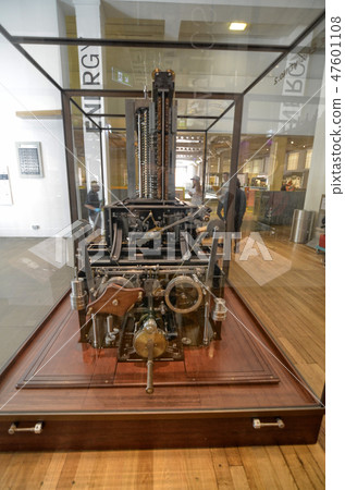 London, United Kingdom, June 2018. Babbage's machine  47601108