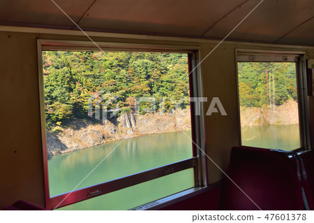 Oigawa Railway Ichigawa line車窗 Oigawa Railway Ichigawa line車窗 47601378