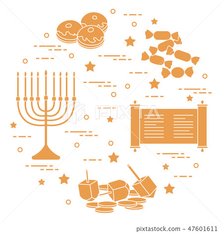 Jewish holiday Hanukkah Jewish holiday Hanukkah 47601611