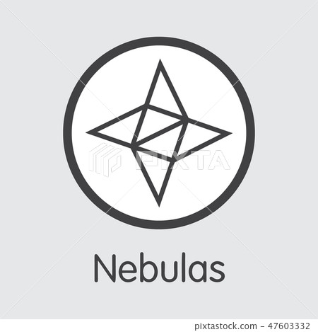 NAS - Nebulas. The Logo of Money or Market Emblem. 47603332