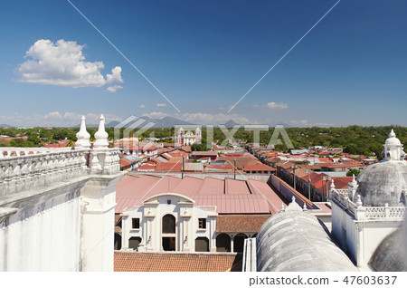 Cityscape of leon town in Nicaragua Cityscape of leon town in Nicaragua 47603637