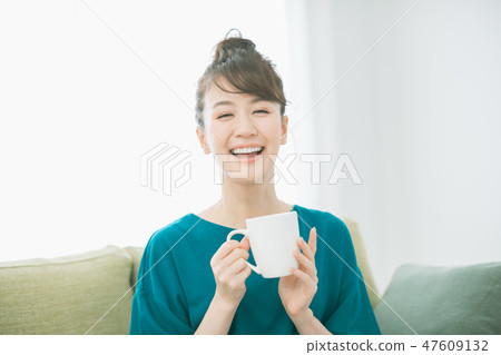 喝咖啡 杯子 飲料 47609132