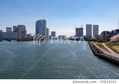 Scenery around Aioibashi Tokyo Tsukasa Chuu Ward 47613201