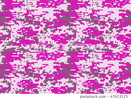 Digital camouflage pattern 47613525