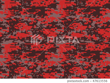 Digital camouflage pattern 47613556