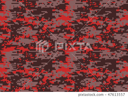Digital camouflage pattern 47613557
