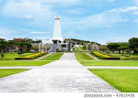 Okinawa Prefecture Peace Memorial Park Ceremony Plaza and Peace Memorial Hall 47615436