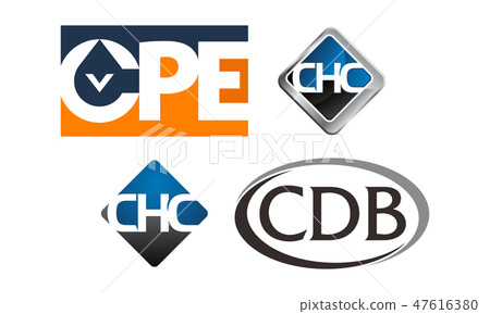 Logotype Modern Template Set 47616380