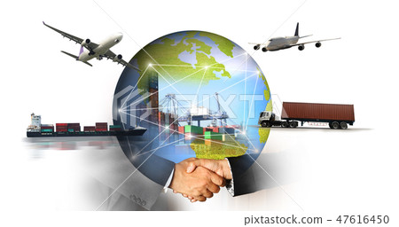 world  logistic, shipping business 47616450
