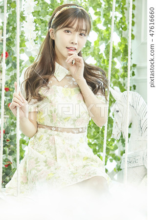 Young woman, wedding, wedding Young woman, wedding, wedding 47616660