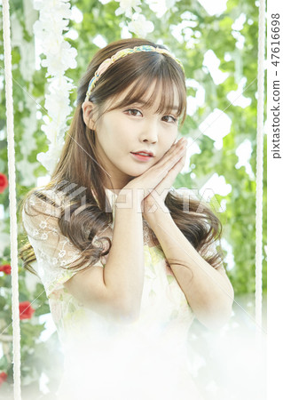 Young woman, wedding, wedding Young woman, wedding, wedding 47616698