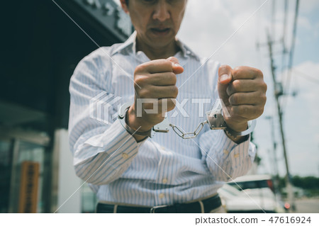 handcuff, apprehension, criminal 47616924