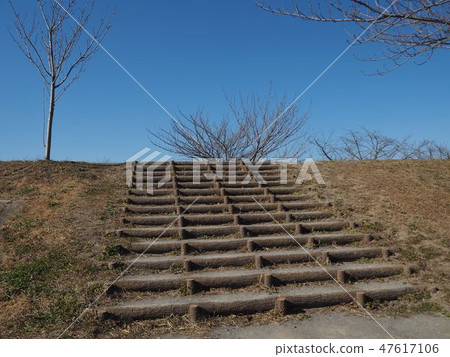 Stairs of walking path 47617106