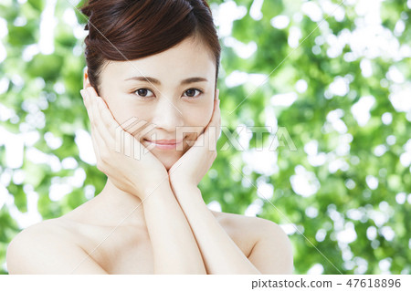 美容女性皮膚護理 47618896