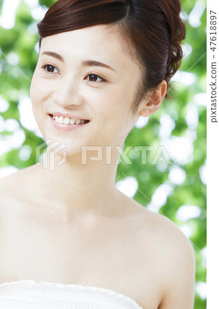 美容女性皮膚護理 47618897