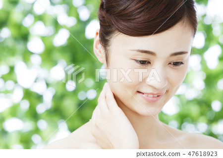 美容女性皮膚護理 47618923