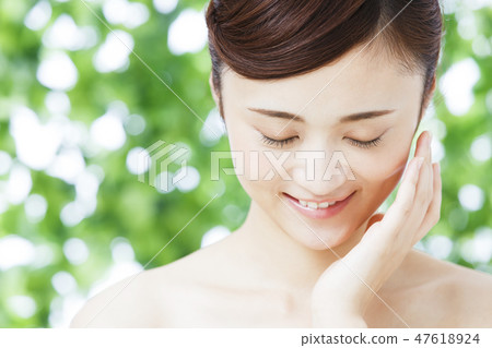 美容女性皮膚護理 47618924