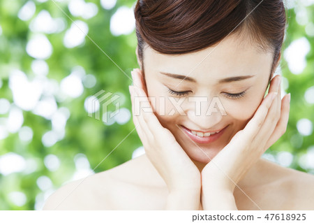 美容女性皮膚護理 47618925